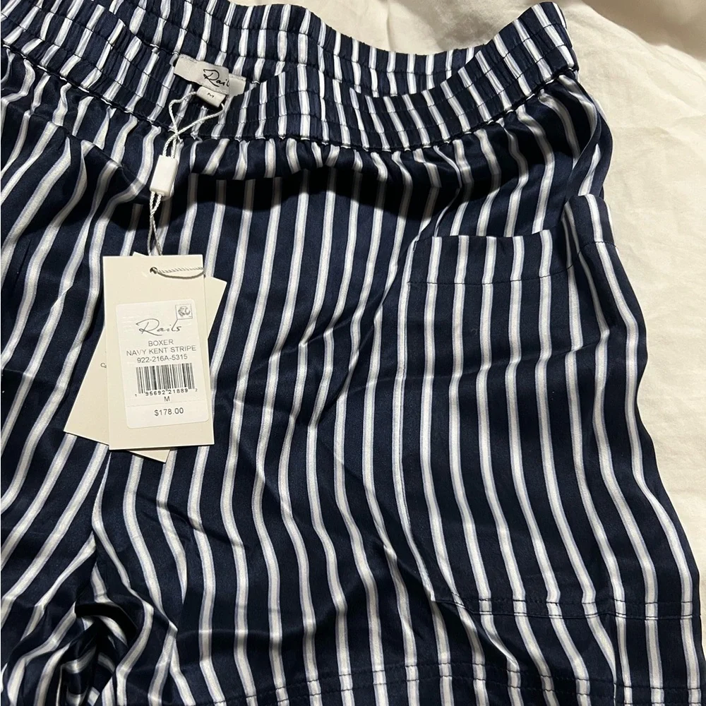 Rails Boxer Short/ Navy Kent Stripe - Picture 4 of 5